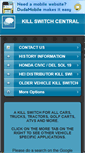 Mobile Screenshot of killswitchcentral.com